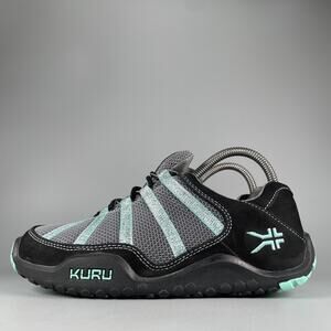 Kuru Chicane Women’s 7 Medium Black Delirium Hiking Shoes Trail Walking Sneakers